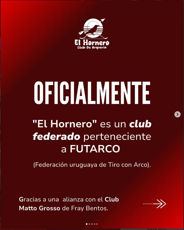 Oficialmente «El hornero» es un club federado